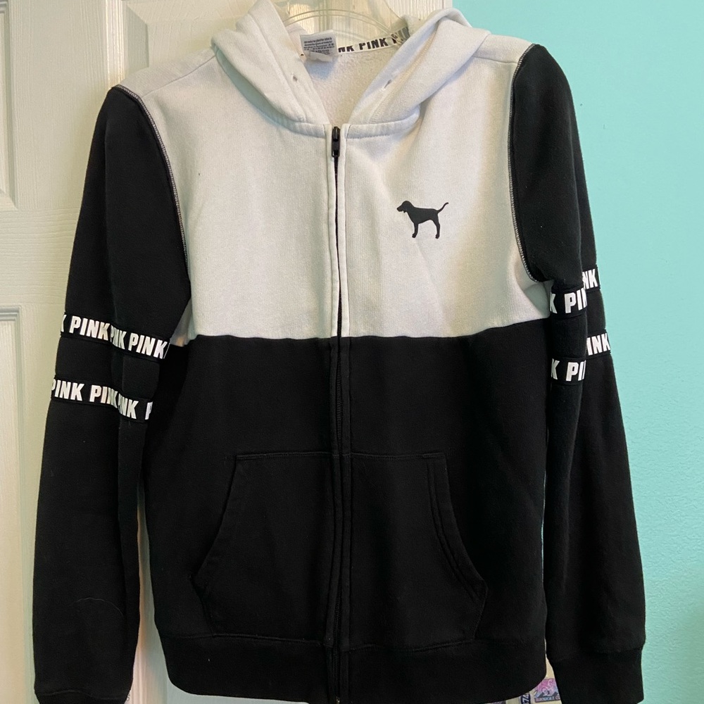 PINK zip-up hoodie
